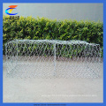 Galvanizado fio de ferro Hexagonal Wire Mesh Gabion cesta